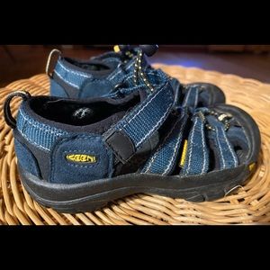 Keen navy water friendly sandals. Size 12